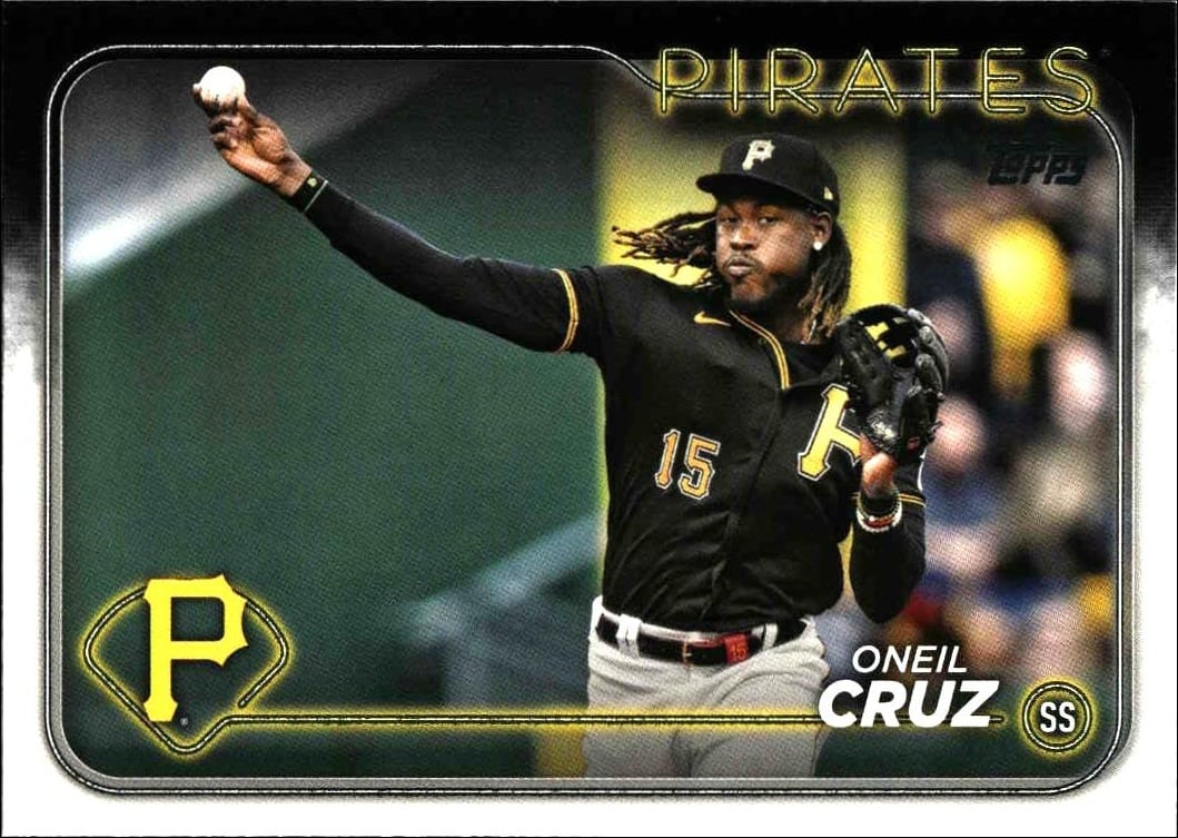 2024 Topps Oneil Cruz #90 baseball trading card front