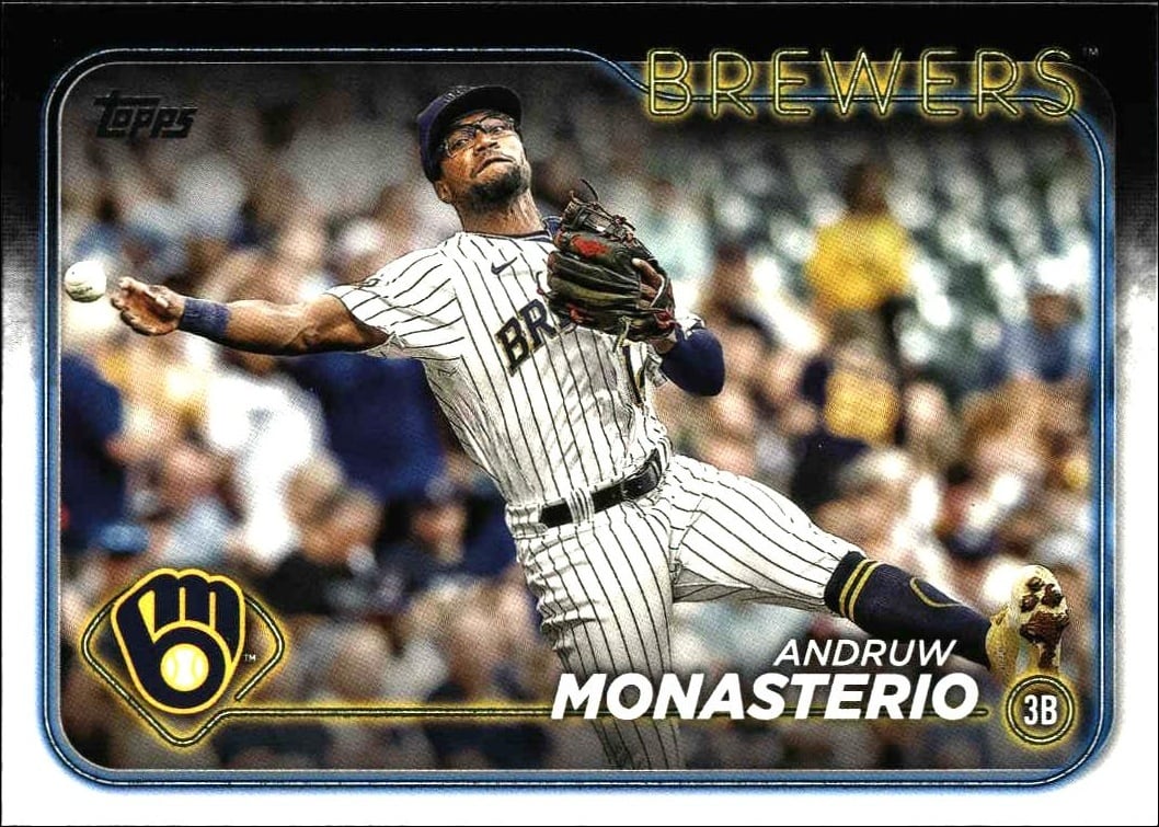 2024 Topps Series 1 Andruw Monasterio #240 trading card