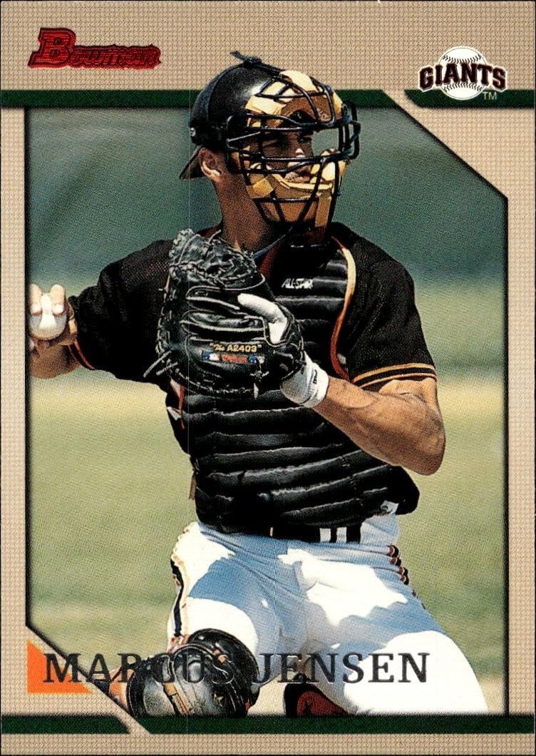 1996 Bowman Marcus Jensen #242 trading card