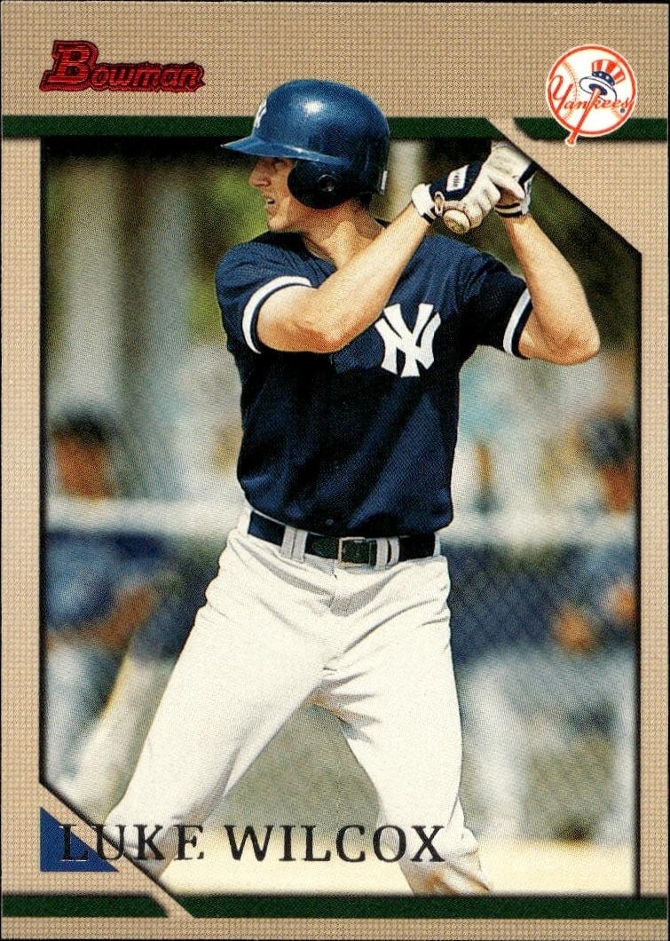 1996 Bowman Luke Wilcox #223 trading card