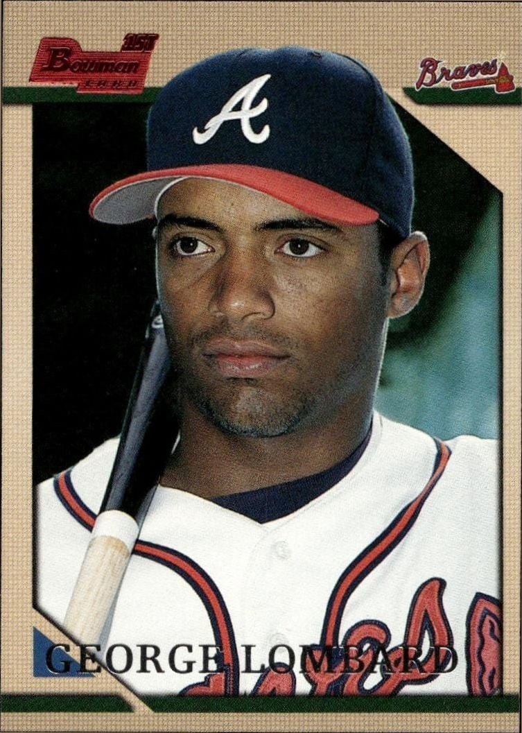 1996 Bowman George Lombard #204 trading card