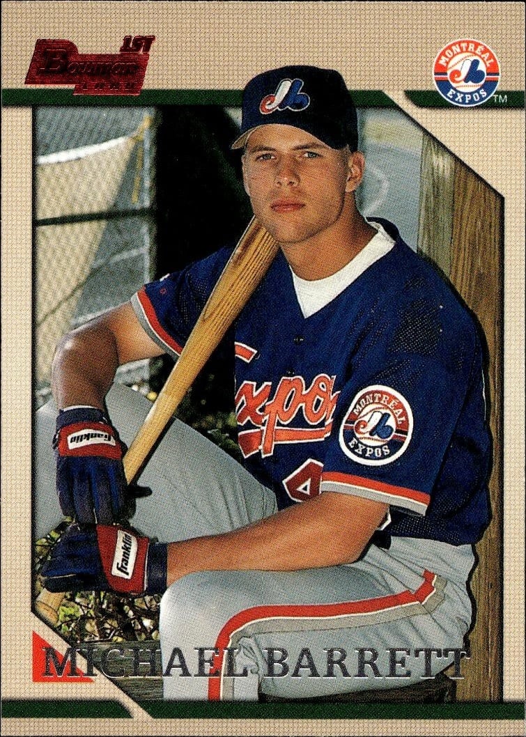 1996 Bowman Michael Barrett #249 trading card