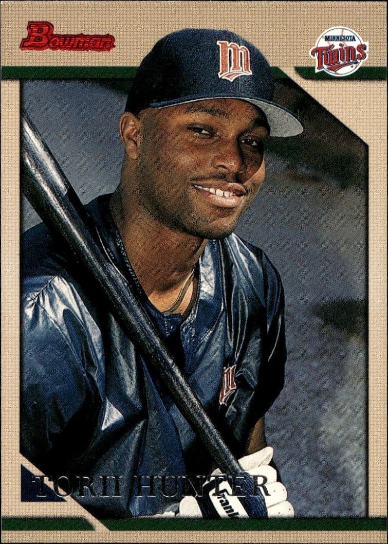 1996 Bowman Torii Hunter #111 trading card
