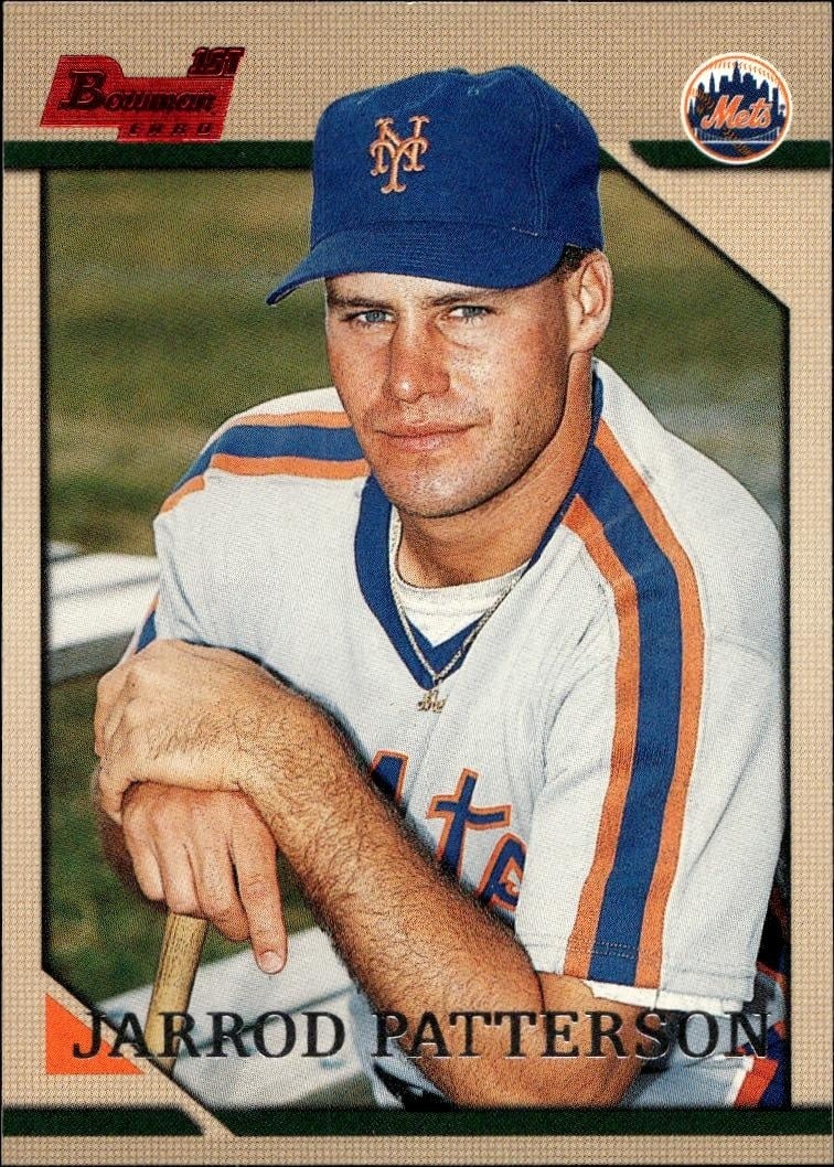 1996 Bowman Jarrod Patterson #326 trading card