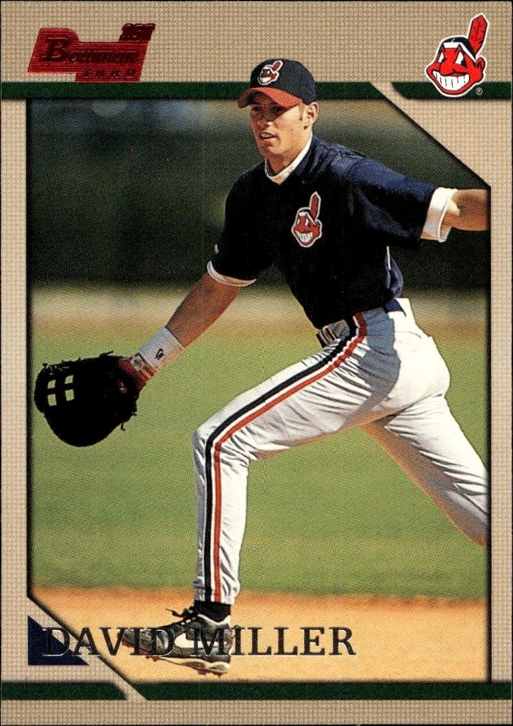 1996 Bowman David Miller #329 trading card