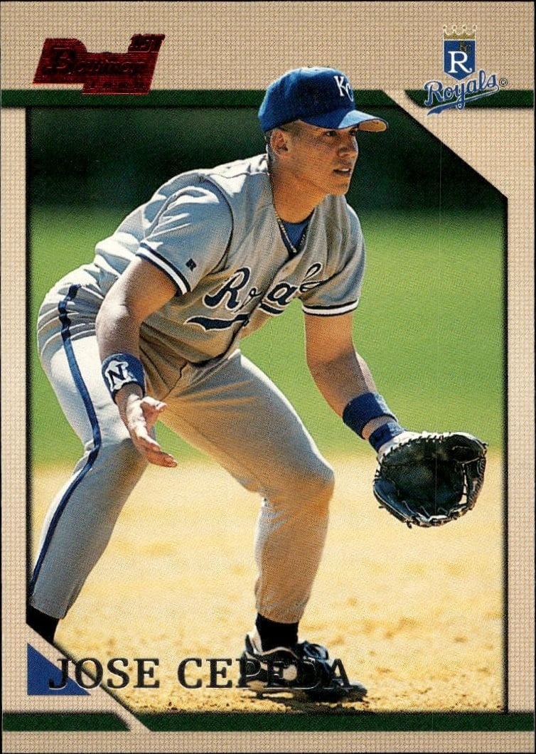 1996 Bowman Jose Cepeda #347 trading card