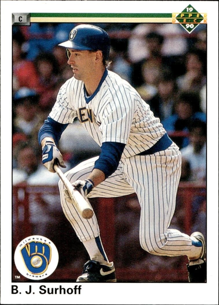 1990 Upper Deck B.J. Surhoff #159 baseball trading card front
