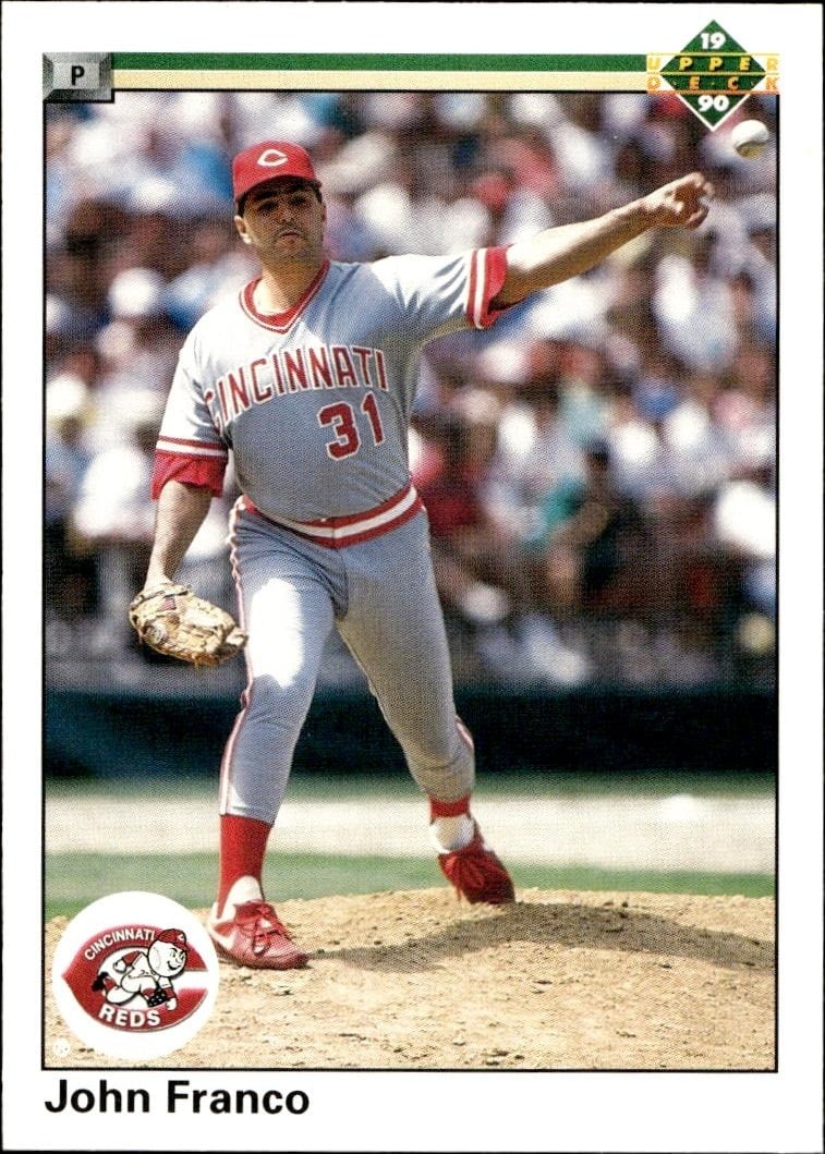 1990 Upper-Deck John Franco #139 trading card