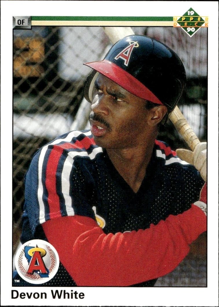 1990 Upper-Deck Devon White #129 trading card