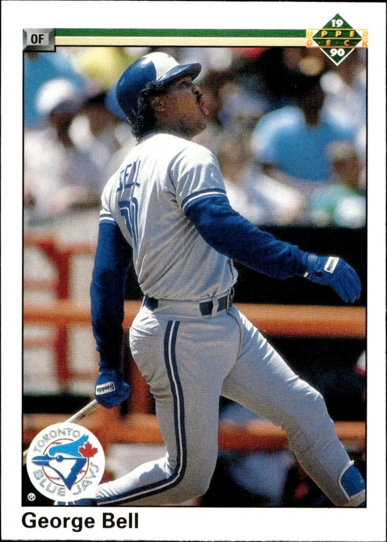 1990 Upper-Deck George Bell #127 trading card