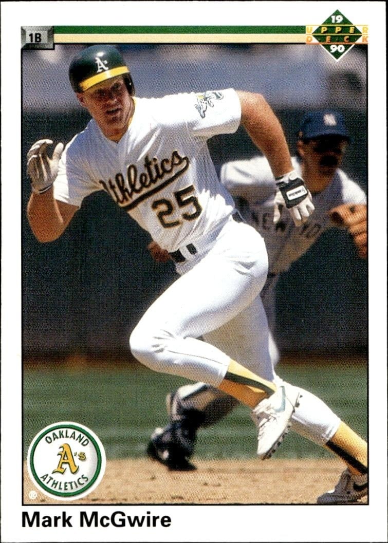 1990 Upper-Deck Mark McGwire #171 trading card