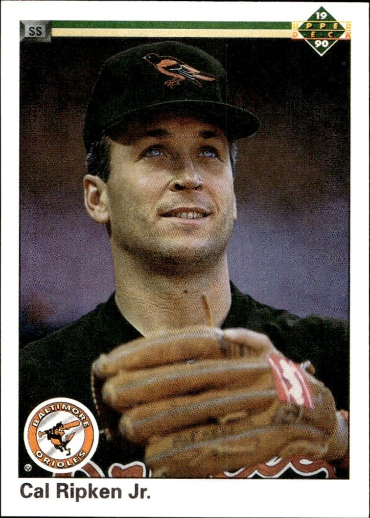 1990 Upper-Deck Cal Ripken Jr. #266 trading card