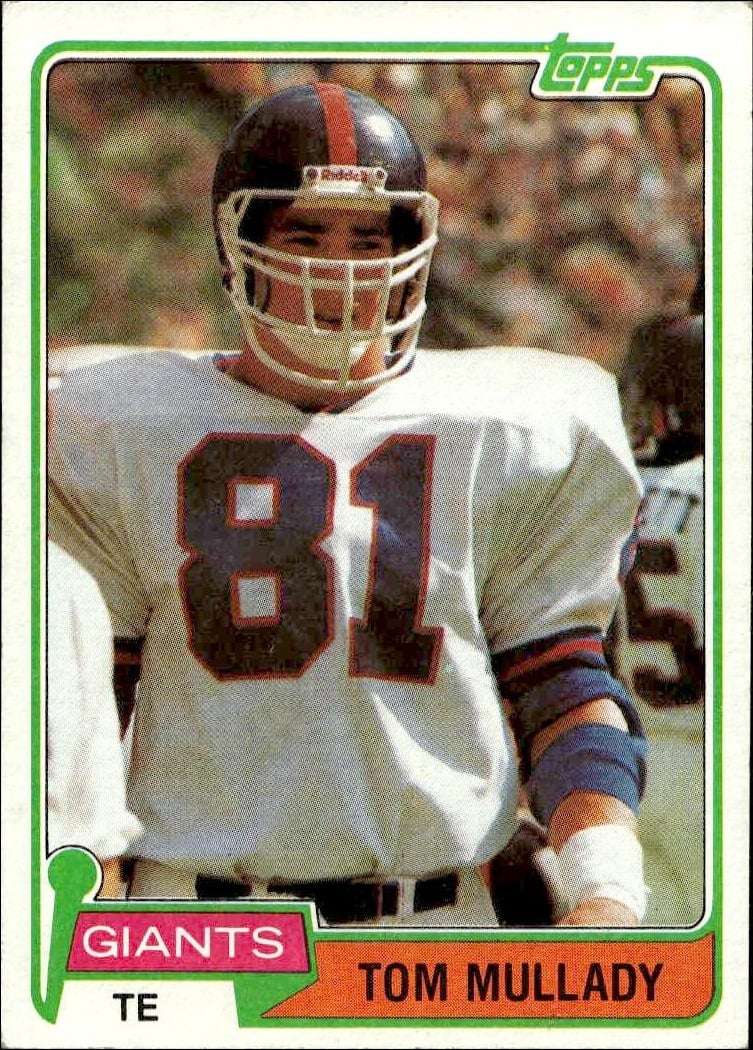 1981 Topps Tom Mullady #417 trading card