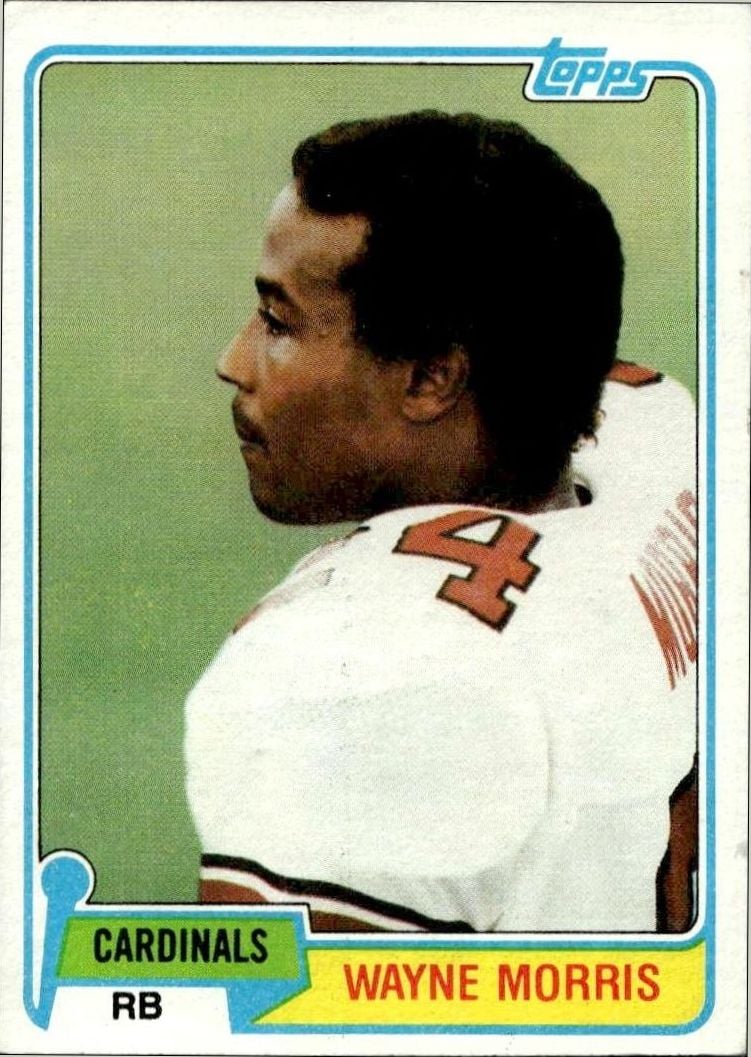 1981 Topps Wayne Morris #122 trading card