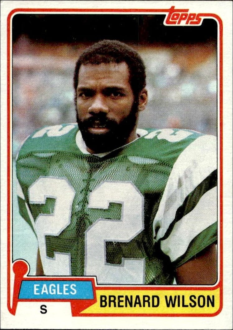 1981 Topps Brenard Wilson #397 football trading card front