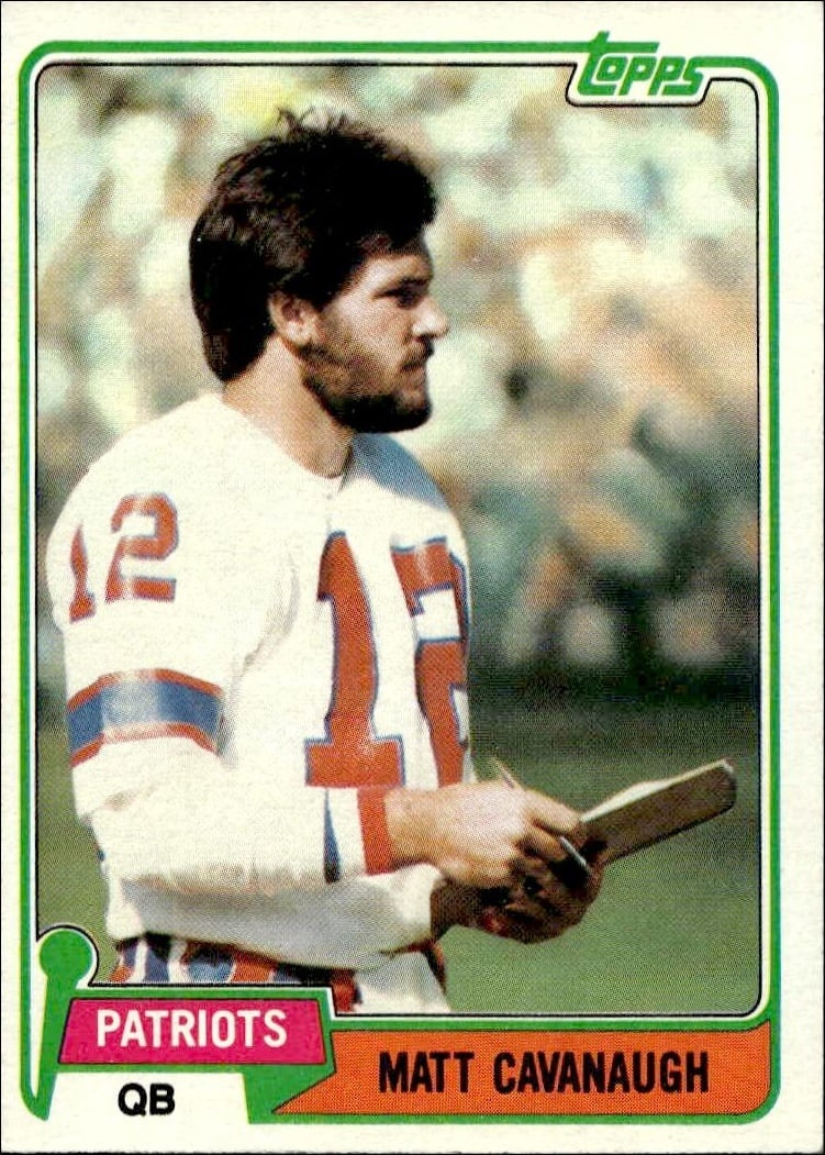 1981 Topps Matt Cavanaugh #248 football trading card front