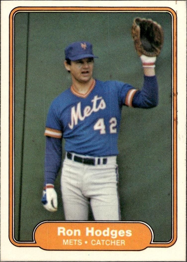 1982 Fleer Ron Hodges #527 trading card