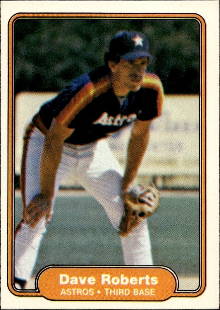 1982 Fleer Dave Roberts #227 trading card