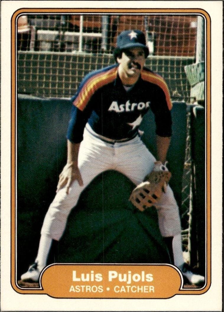 1982 Fleer Luis Pujols #224 trading card