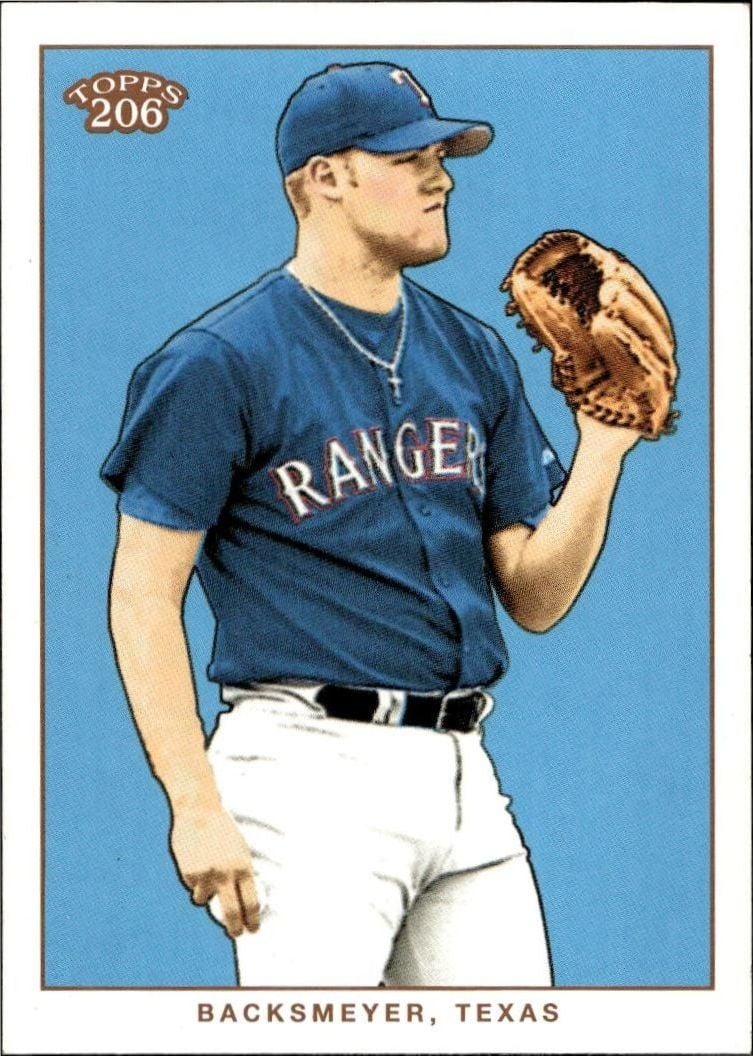 2002 Topps T206 Justin Backsmeyer #142 trading card