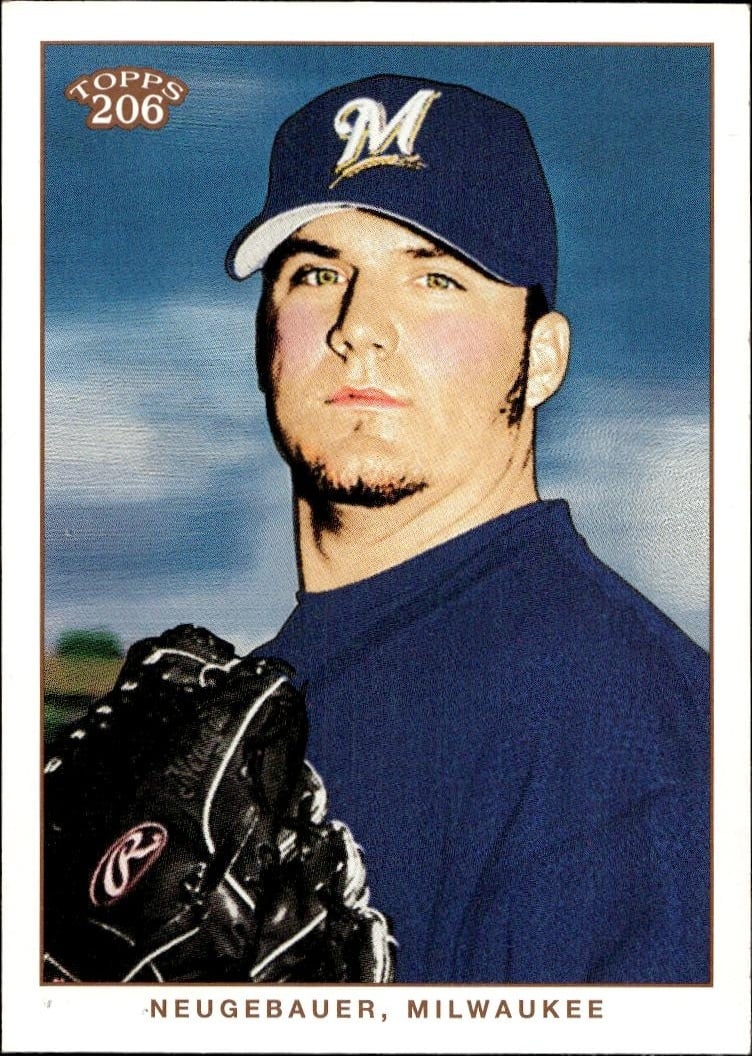 2002 Topps 206 Nick Neugebauer #139 baseball trading card front
