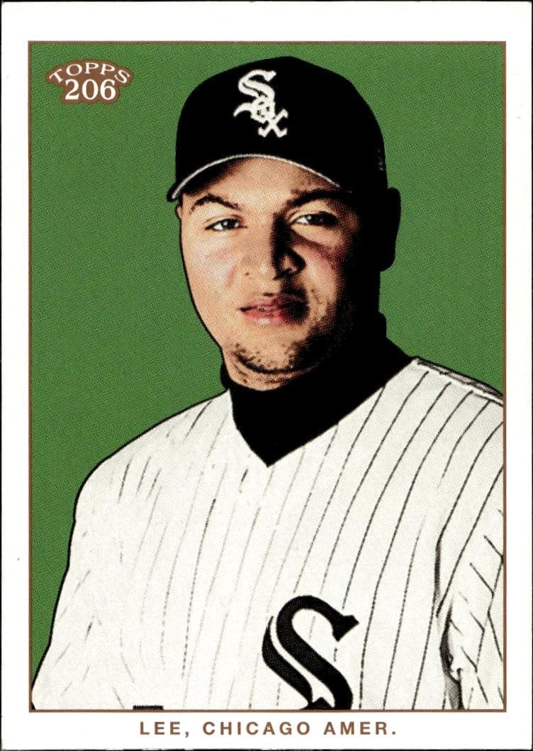 2002 Topps T206 Carlos Lee #36 trading card