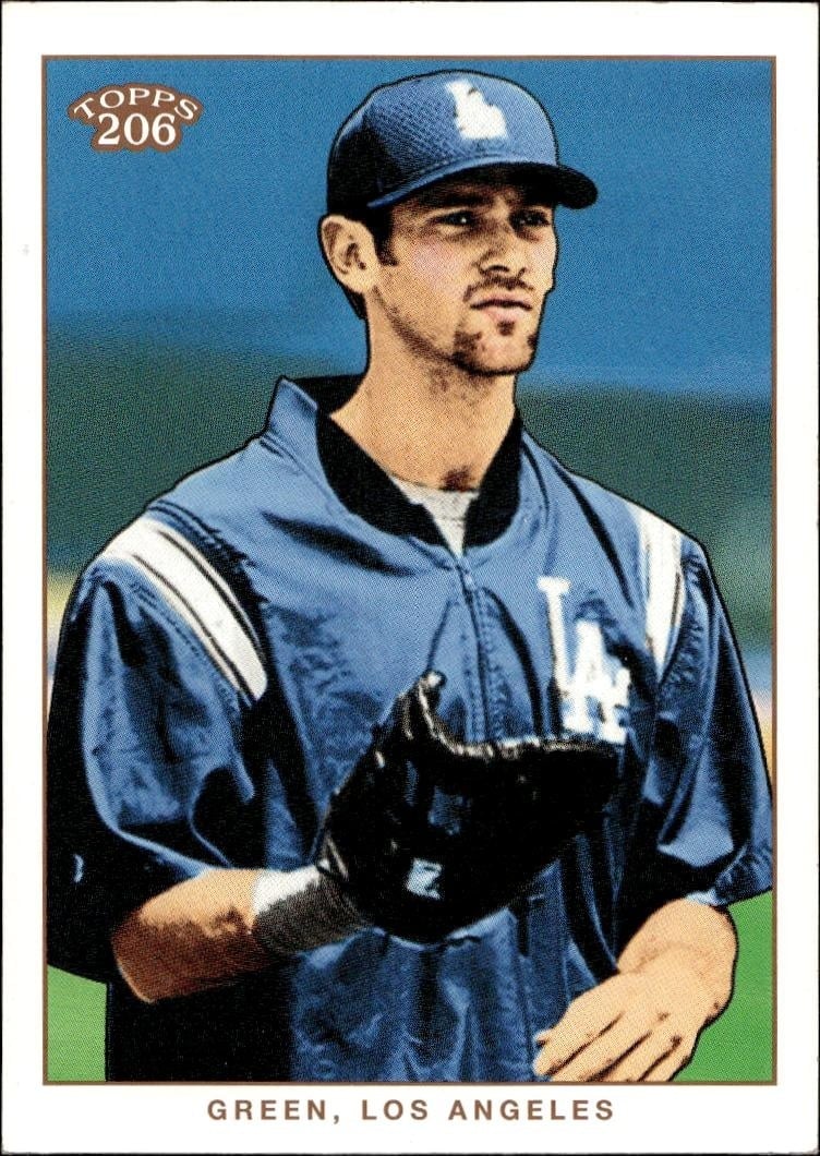 2002 Topps T206 Shawn Green #25 trading card