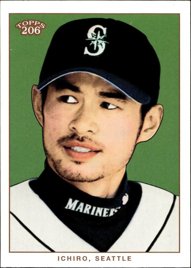 2002 Topps T206 Ichiro Suzuki #22 trading card