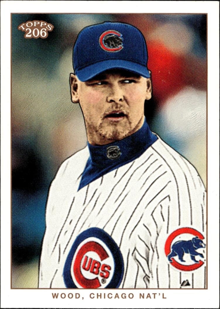 2002 Topps T206 Kerry Wood #14 trading card