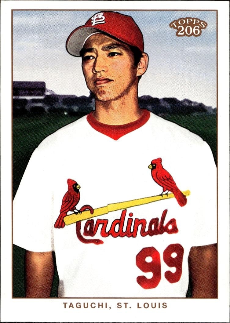 2002 Topps T206 So Taguchi #208 trading card