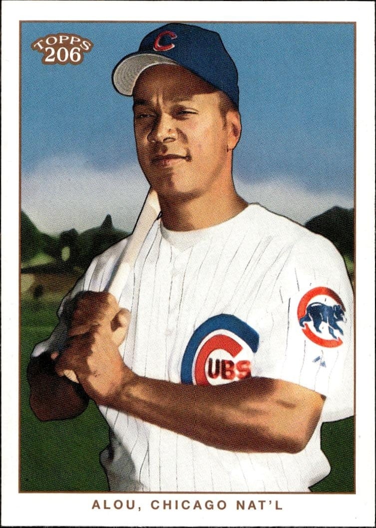 2002 Topps T206 Moises Alou #205 trading card