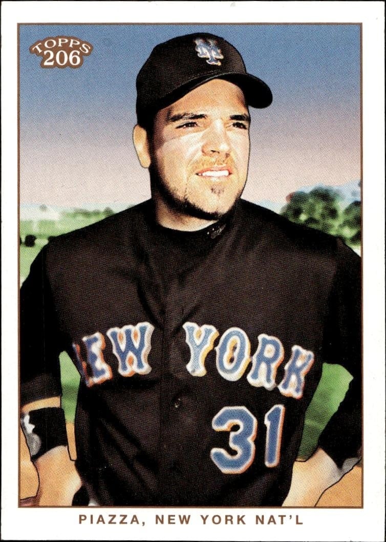 2002 Topps 206 Mike Piazza #248 trading card
