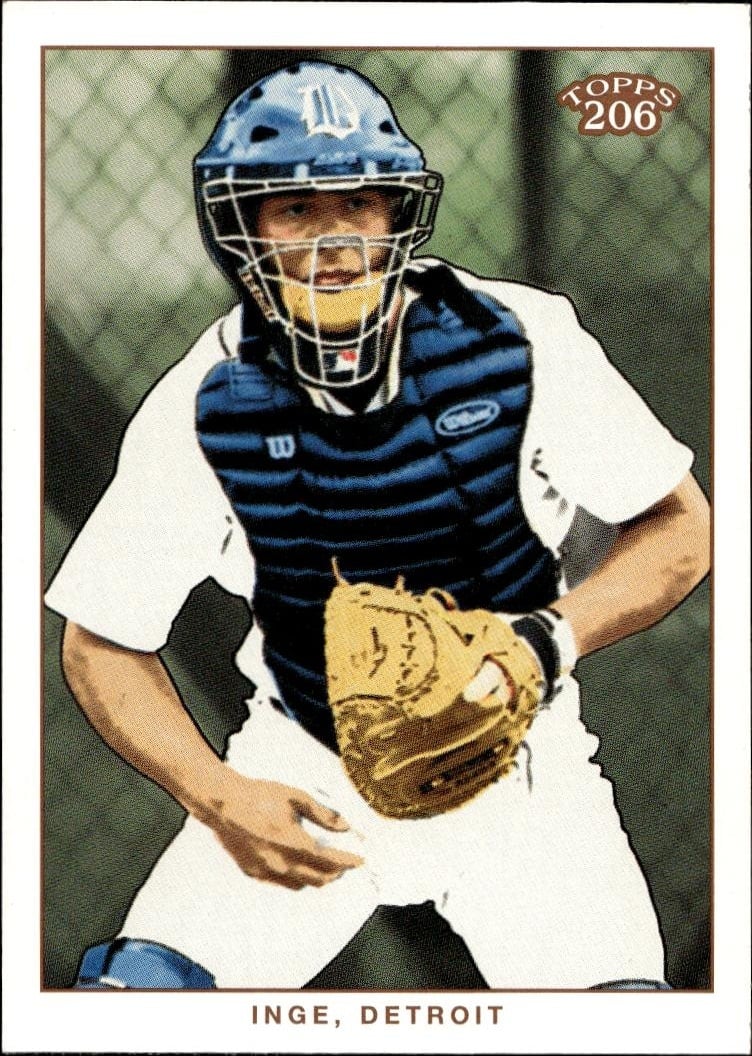 2002 Topps 206 Brandon Inge #133 baseball trading card front