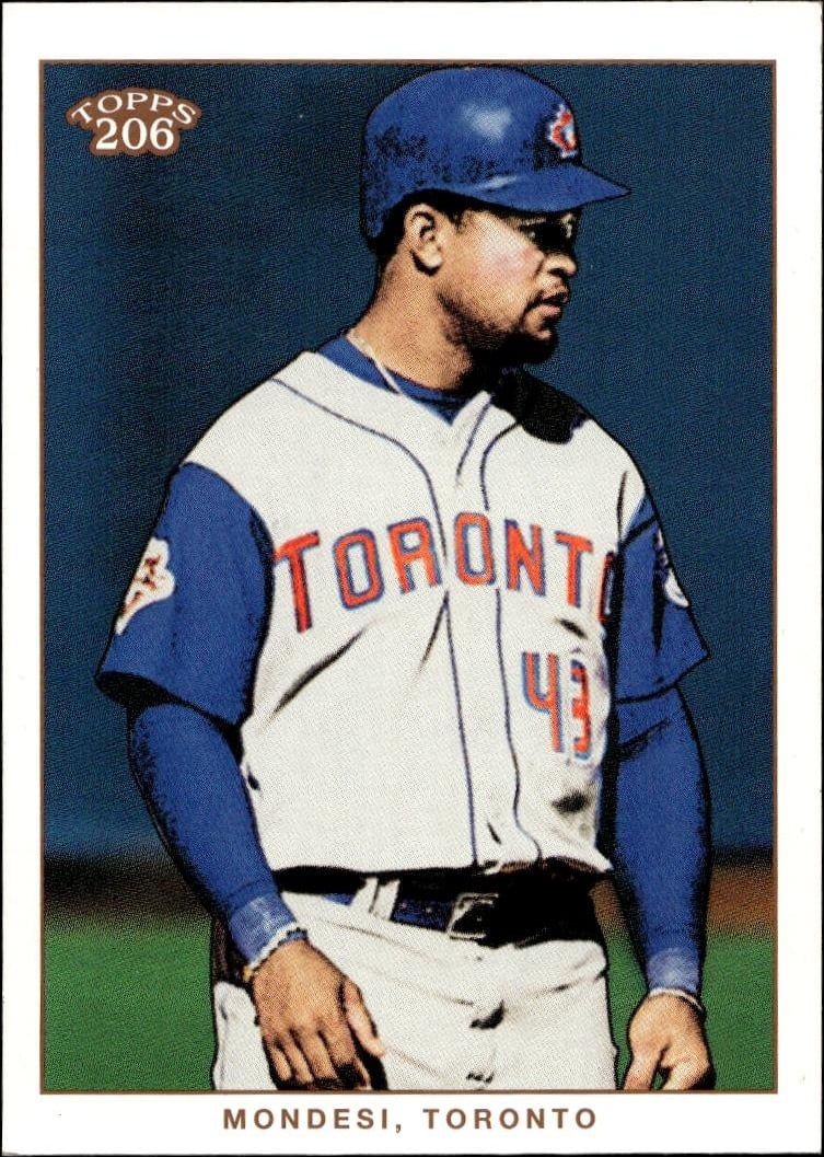 2002 Topps 206 Raul Mondesi #127 trading card