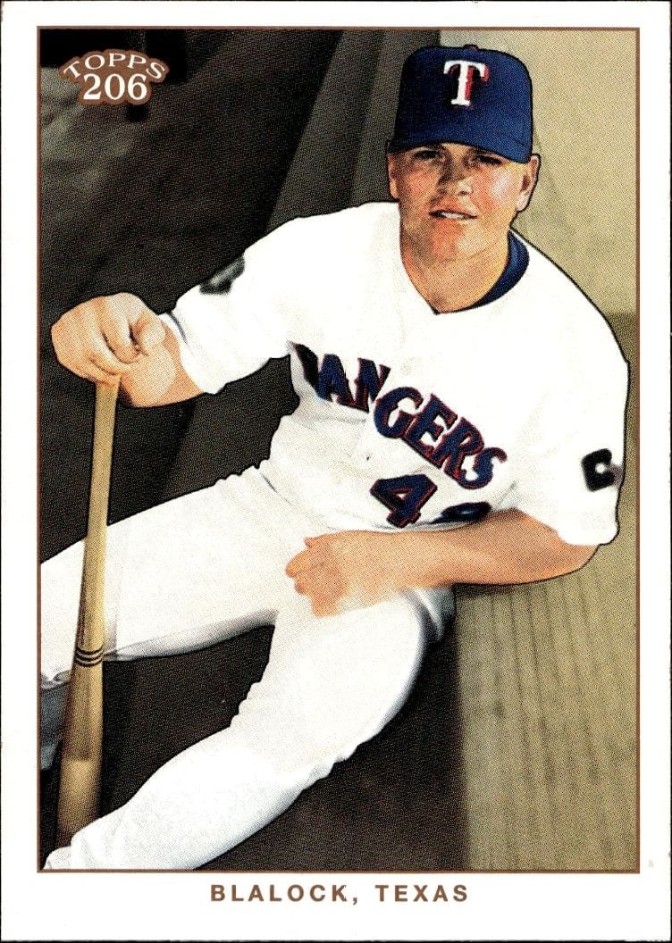 2002 Topps T206 Hank Blalock #261 trading card