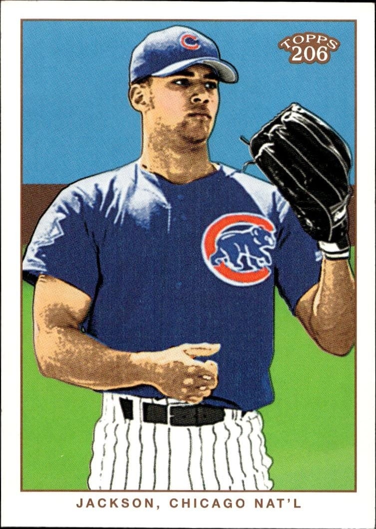 2002 Topps T206 Nic Jackson #154 trading card