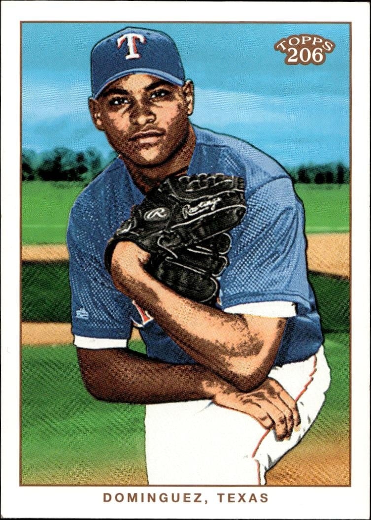 2002 Topps T206 Juan Dominguez #152 trading card