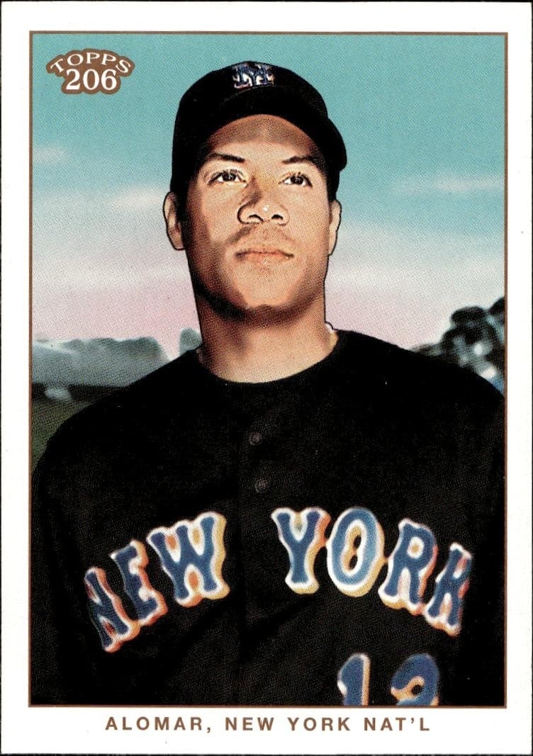 2002 Topps 206 Roberto Alomar #185 trading card