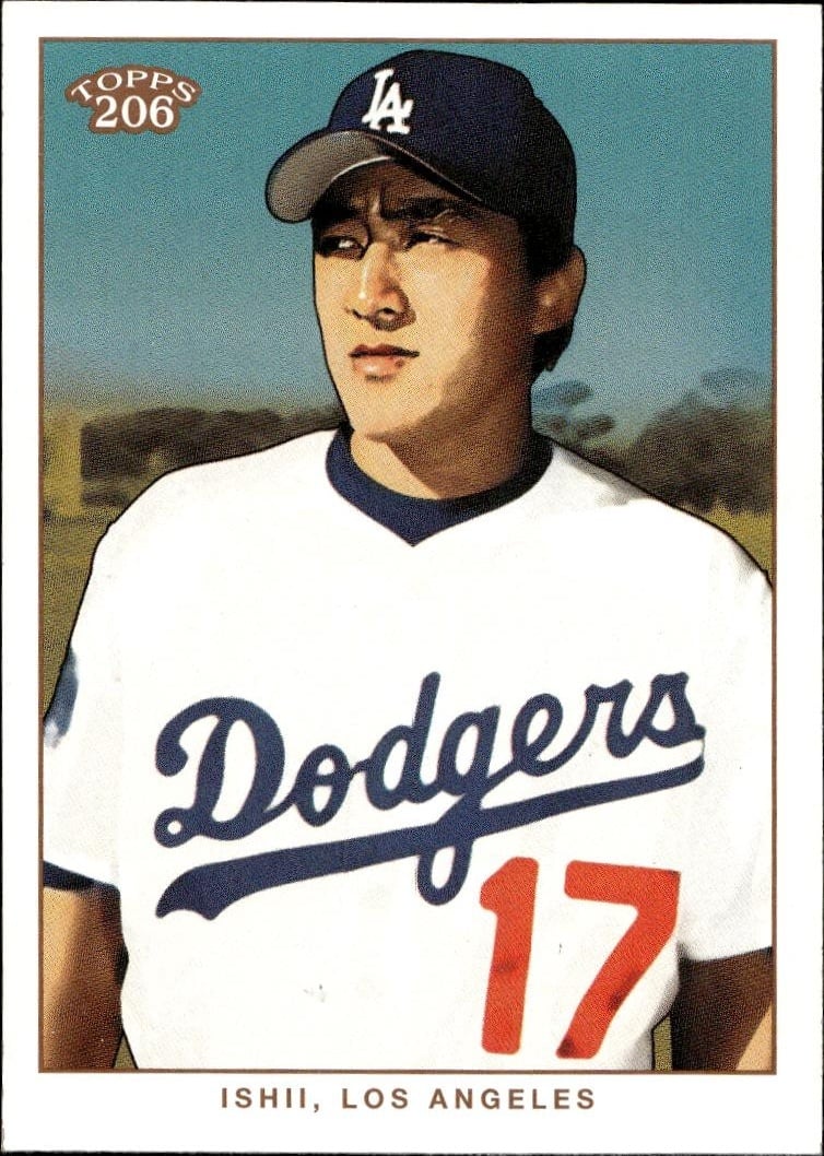 2002 Topps T206 Kazuhisa Ishii #184 trading card
