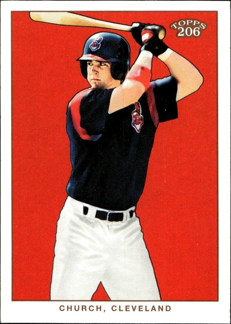 2002 Topps T206 Ryan Church #280 trading card