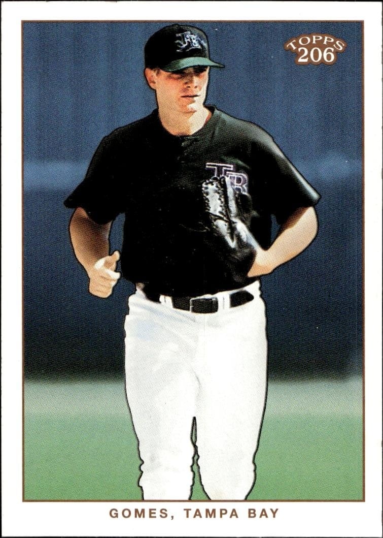 2002 Topps T206 Jonny Gomes #274 trading card