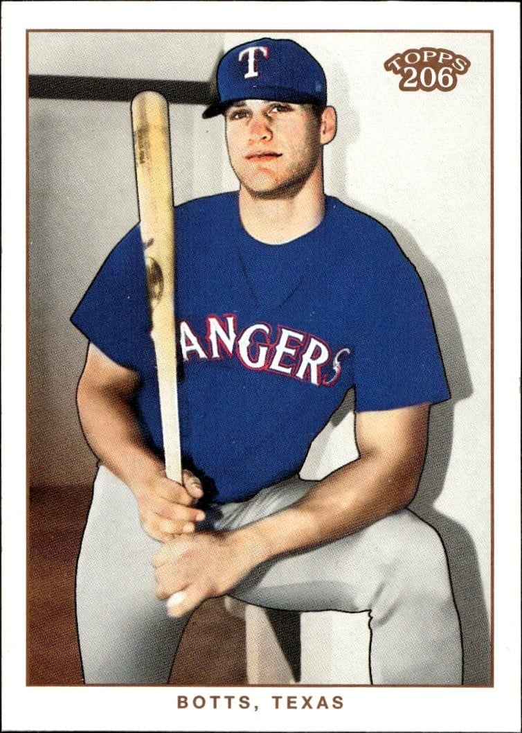 2002 Topps 206 Jason Botts #272 baseball trading card front