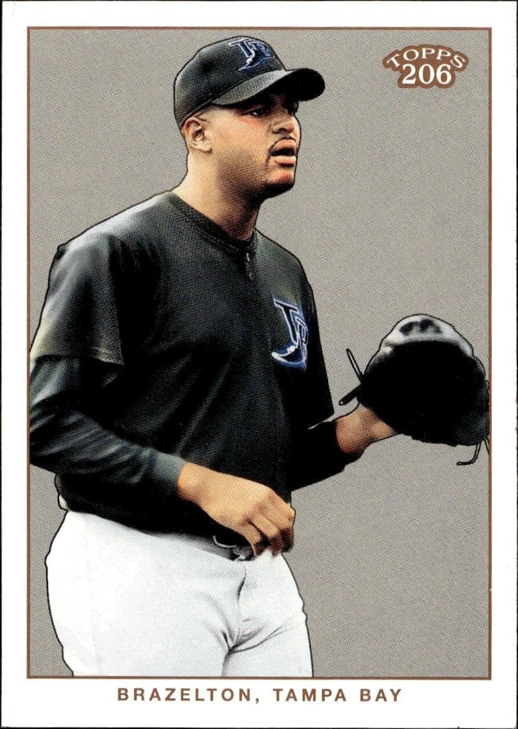 2002 Topps T206 Dewon Brazelton #268 trading card