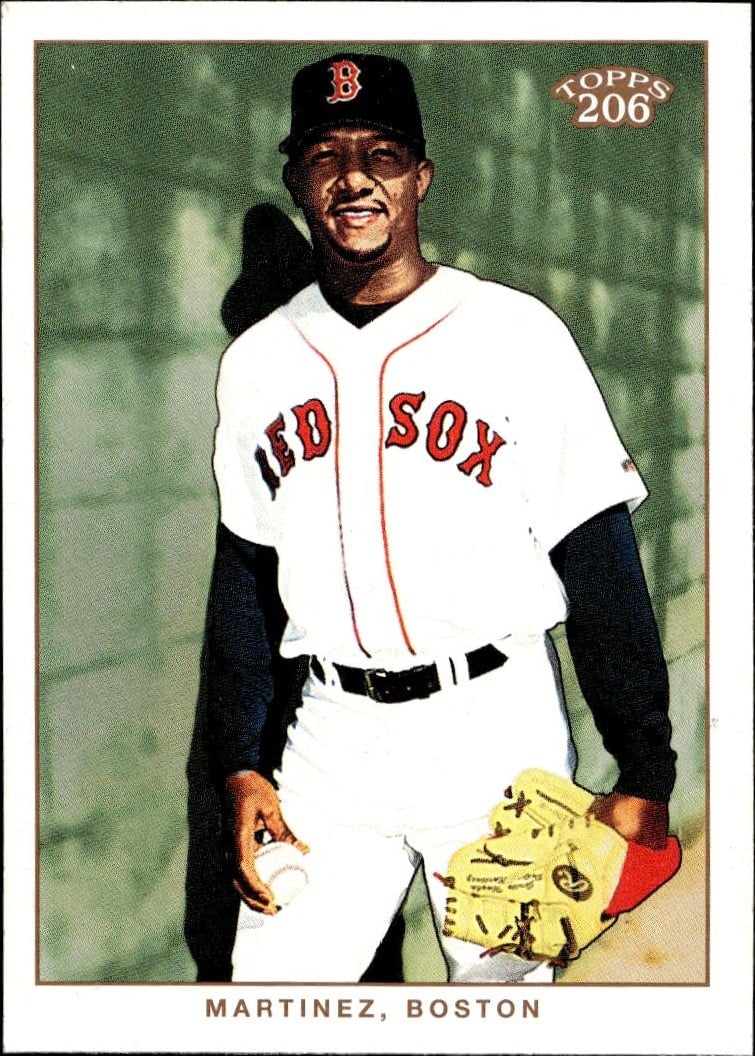 2002 Topps T206 Pedro Martinez #233 trading card