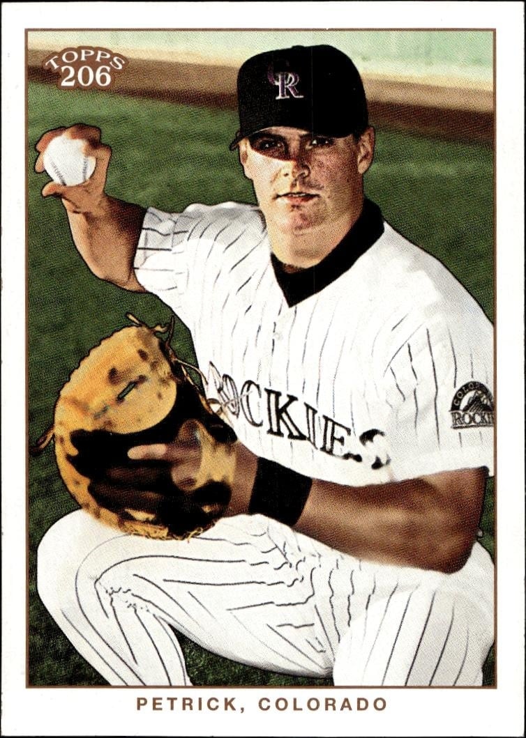 2002 Topps T206 Ben Petrick #231 trading card