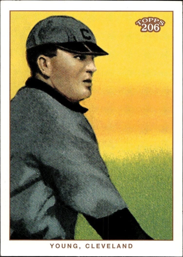 2002 Topps T206 Cy Young #180 trading card