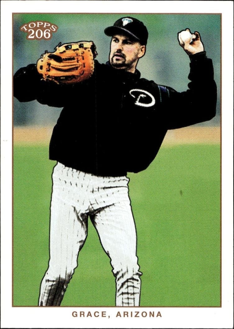 2002 Topps 206 Mark Grace #98 trading card