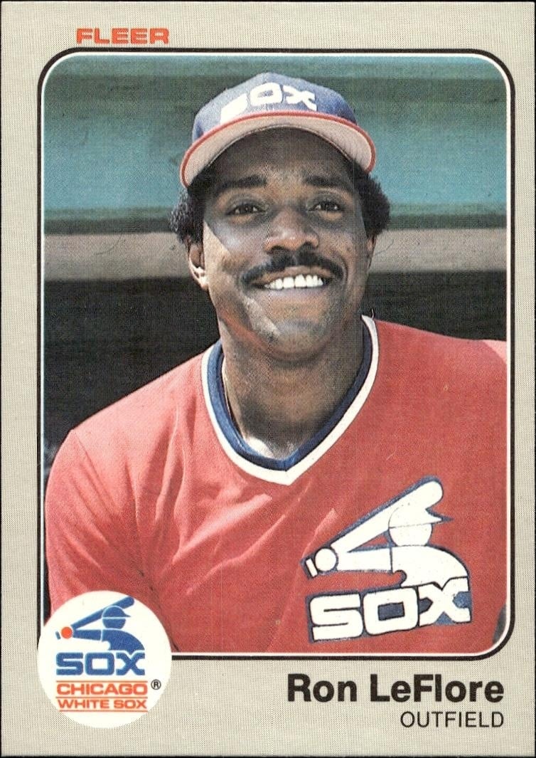1983 Fleer Ron LeFlore #246 trading card