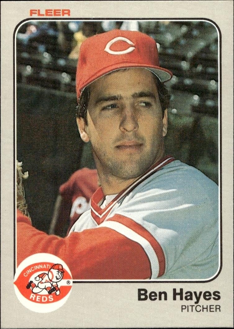 1983 Fleer Ben Hayes #591 trading card