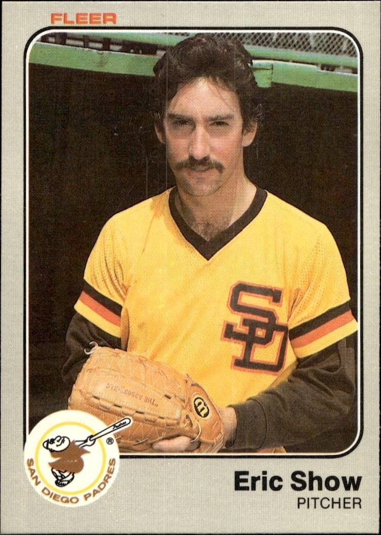 1983 Fleer Eric Show #372 trading card